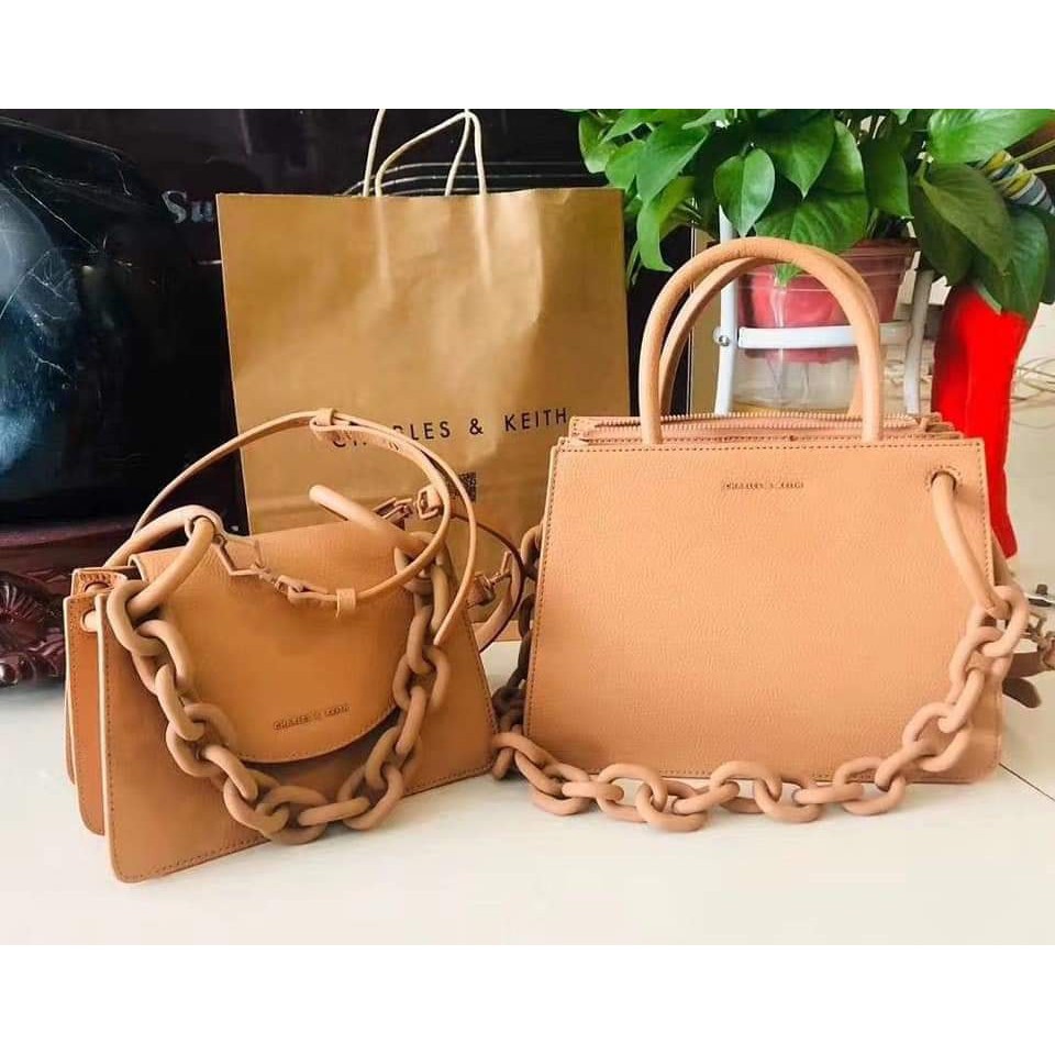 Túi công sở xích to bản mới đẹo nhất Sz 25