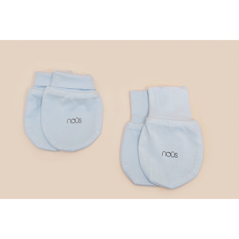 SET 1 ĐÔI BAO TAY - BAO CHÂN XANH DƯƠNG NHẠT NOUS SALE