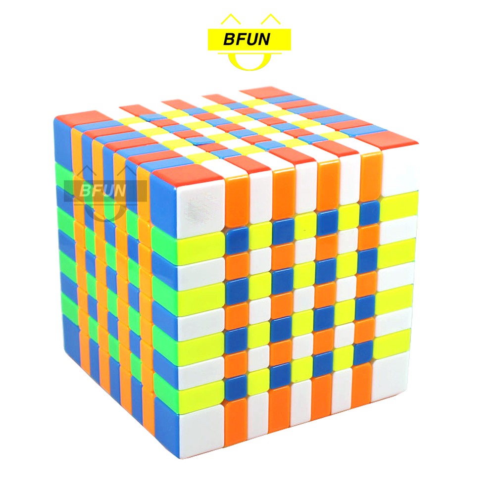 Rubik 9x9 Không Viền Loại Tốt Xoay Trơn - Đồ Chơi Phát Triển Trí Tuệ Trẻ Em BFUN (Shop có bán rubik 3x3..)