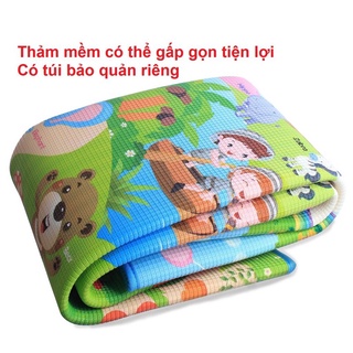 Thảm xốp maboshi 2 mặt cho bé vui chơi thoả thích.giao màu ngẫu nhiên