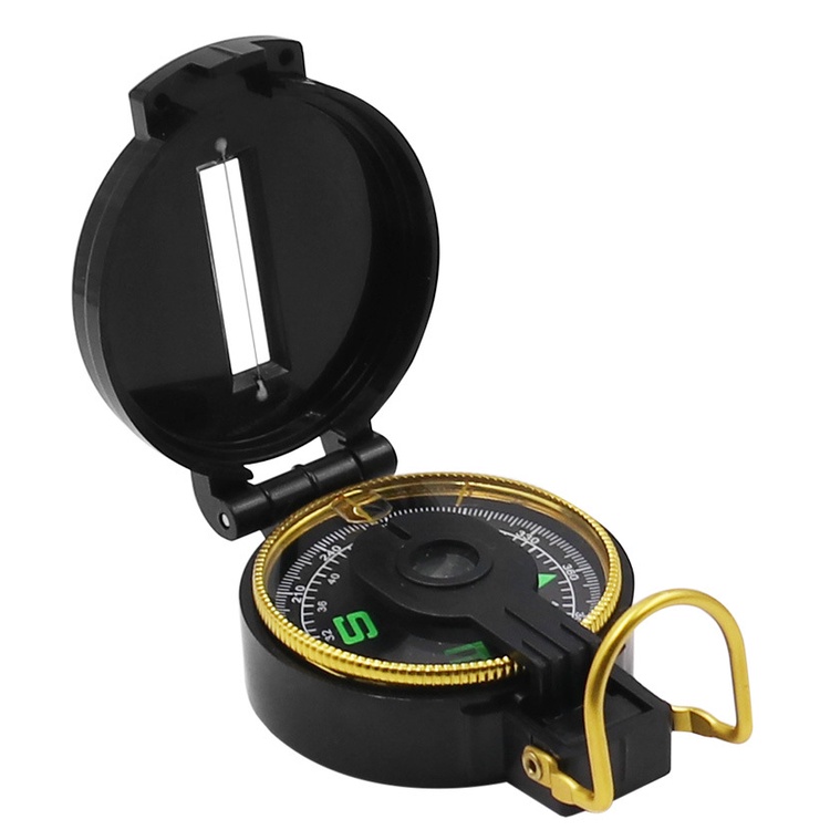 LA BÀN ĐỊNH HƯỚNG CÓ NẮP GẬP NHỰA thích hợp đi du lịch dã ngoại .898