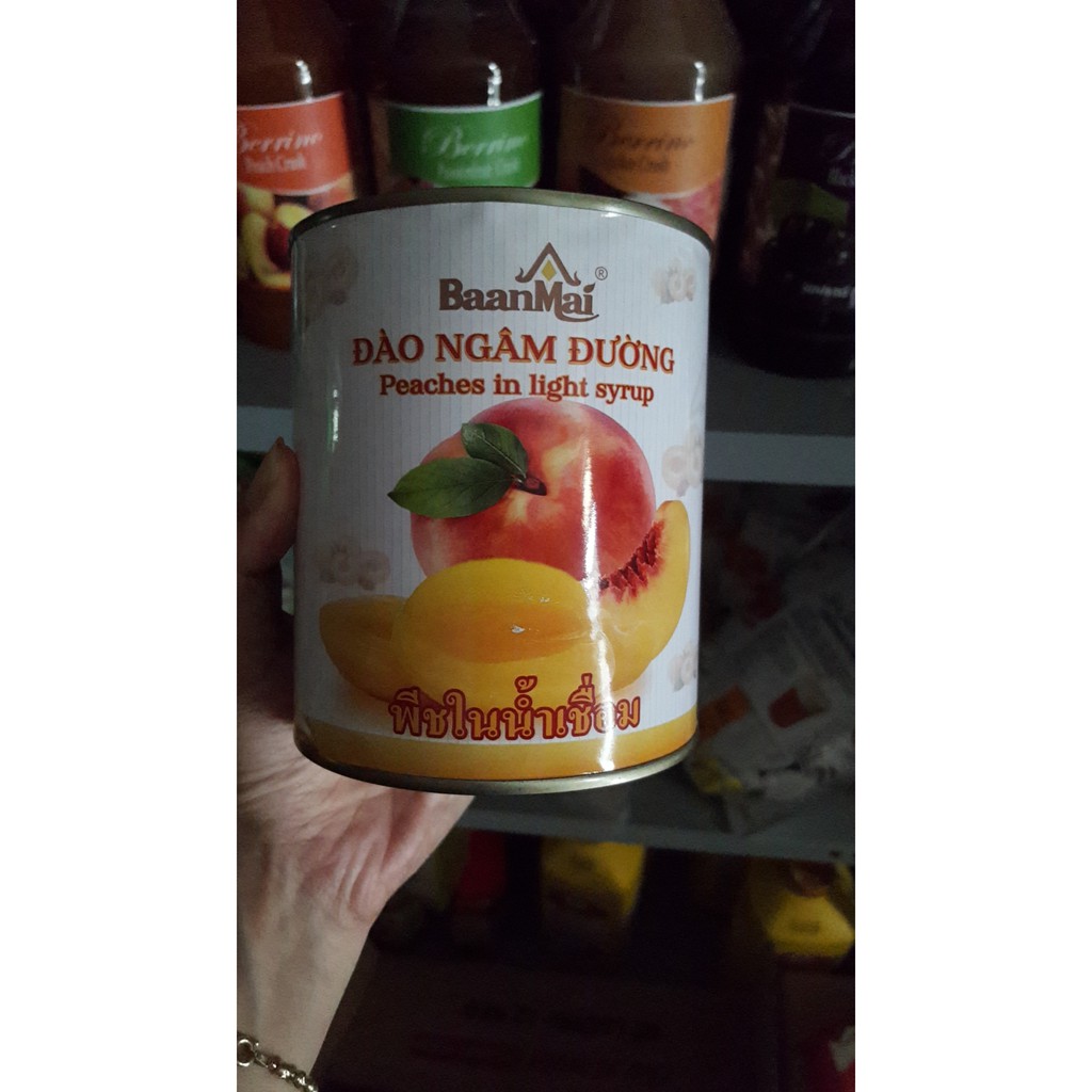 Đào Baanmai 825g - Kho Pha Chế Bách Phúc Đà Nẵng