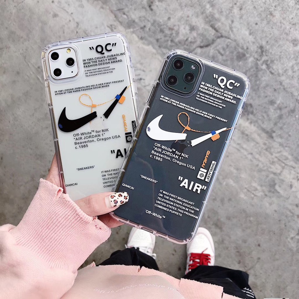 Ốp điện thoại TPU in logo thương hiệu NIKE dành cho iPhone 11 11 Pro Max 7 Plus 8 X XR XS | BigBuy360 - bigbuy360.vn