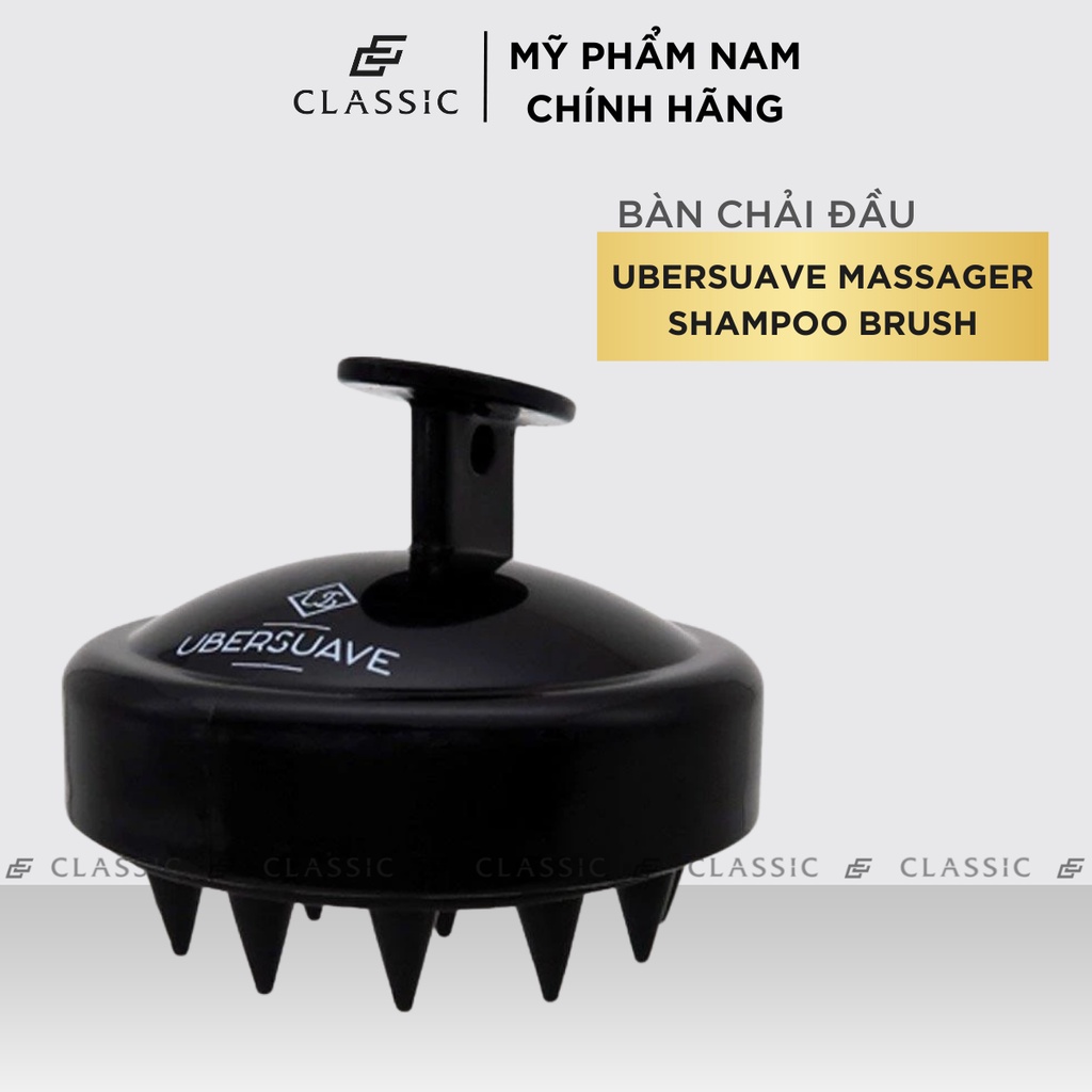 Bàn chải đầu Ubersuave Daily Scalp Massage Shampoo Brush