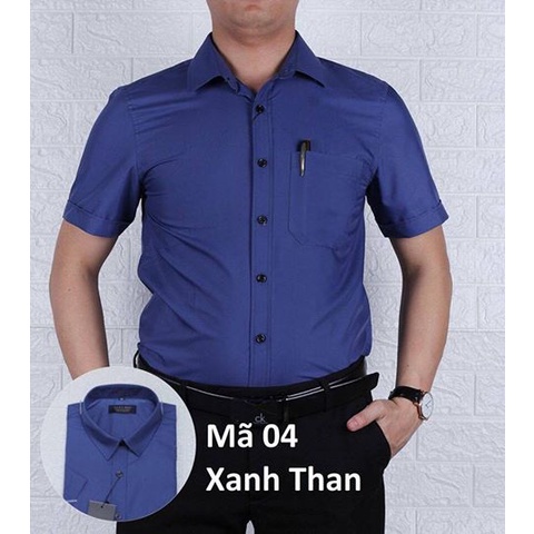 Áo sơ mi nam cao cấp hàng hiệu - somi ngắn tay công sở | BigBuy360 - bigbuy360.vn