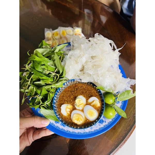 1kg Bánh tráng mỏng dập sợi 10ly dùng làm bánh tráng trộn