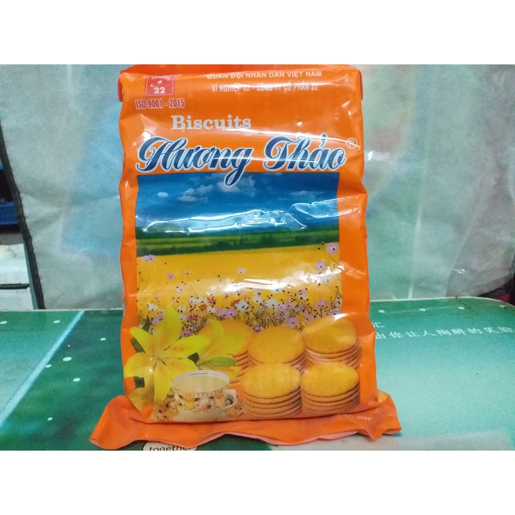 combo 3 bịch bánh quy cứng hương thảo 355g- hương vị truyền thống