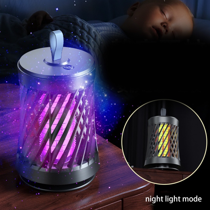 Đèn Diệt Ruồi Muỗi 3000V Tiện Dụng Cho Gia Đình