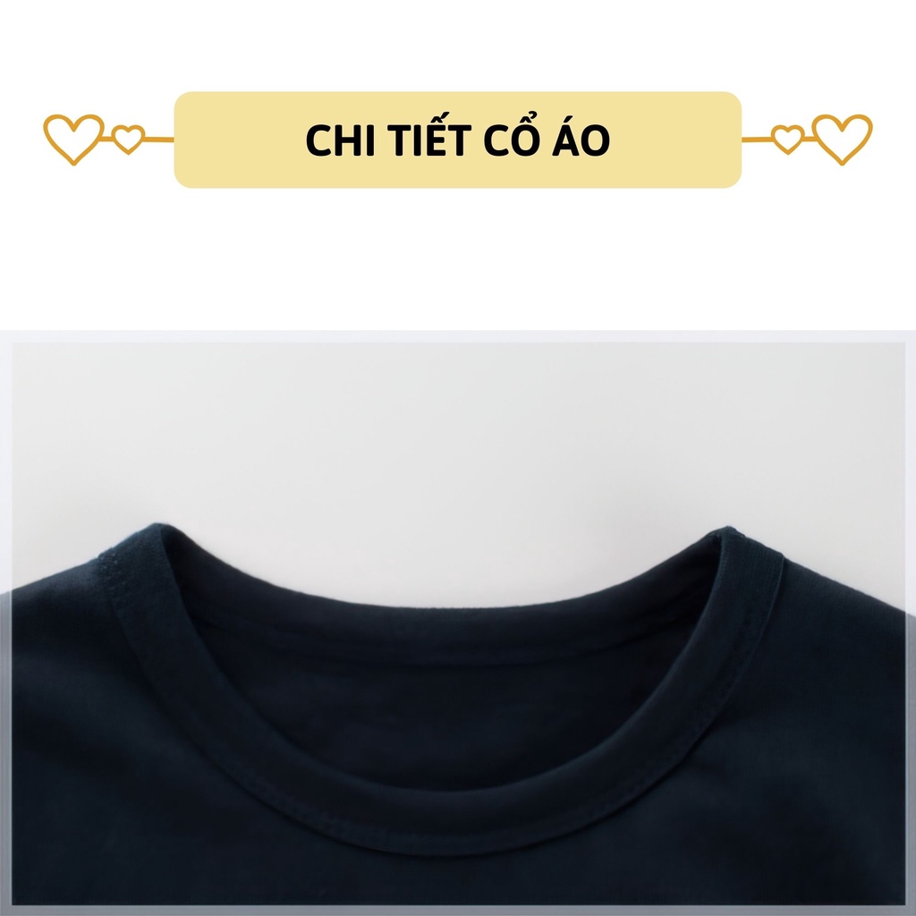 Áo thun dài tay bé trai 27Kids áo thu đông nam 100% Cotton cho trẻ từ 2-10 tuổi BLTS3