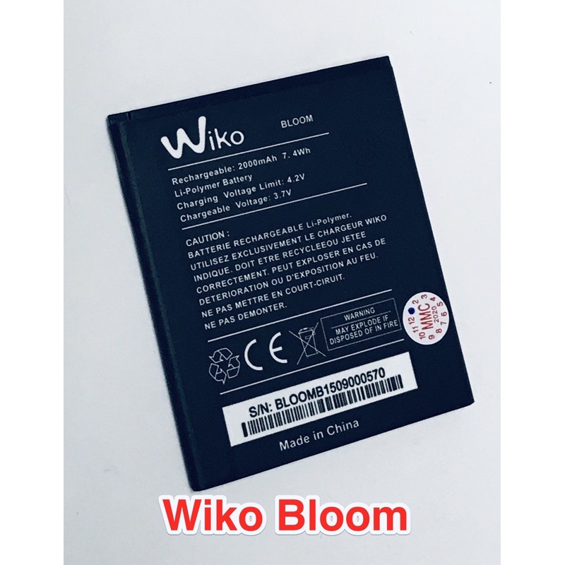 Pin Wiko Bloom