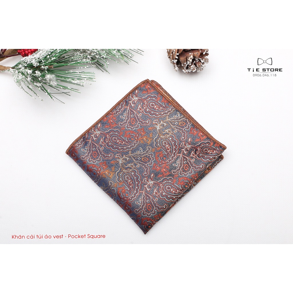 Khăn cài túi áo vest Hàn Quốc