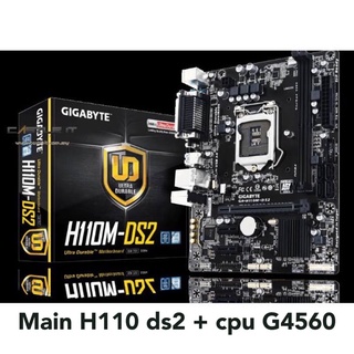 Combo main + cpu cpu amd ryzen 3 2200g, h110 + g4560