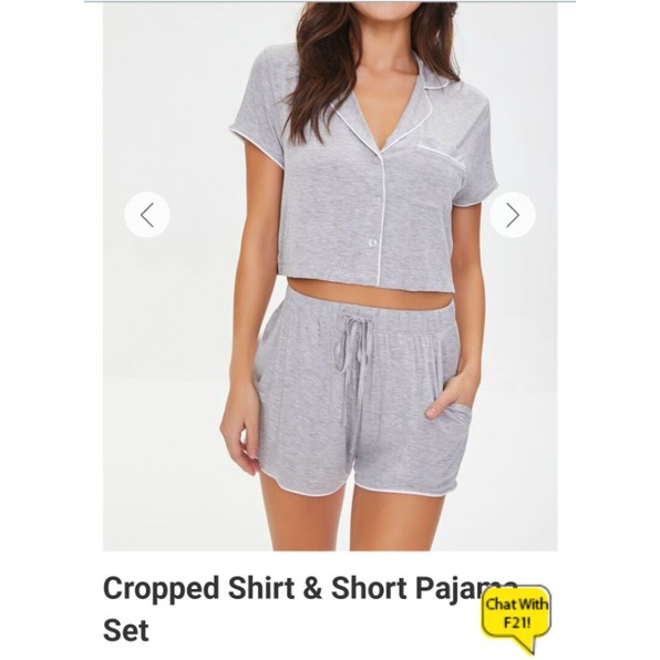 (Size S & XL) Bộ pijama xuất dư, Forever 21