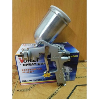 Súng phun sơn voylet f100-đầu phun 1.3mm sơn xe máy, ô tô, đồ gỗ, đồ mỹ nghệ, nội thất