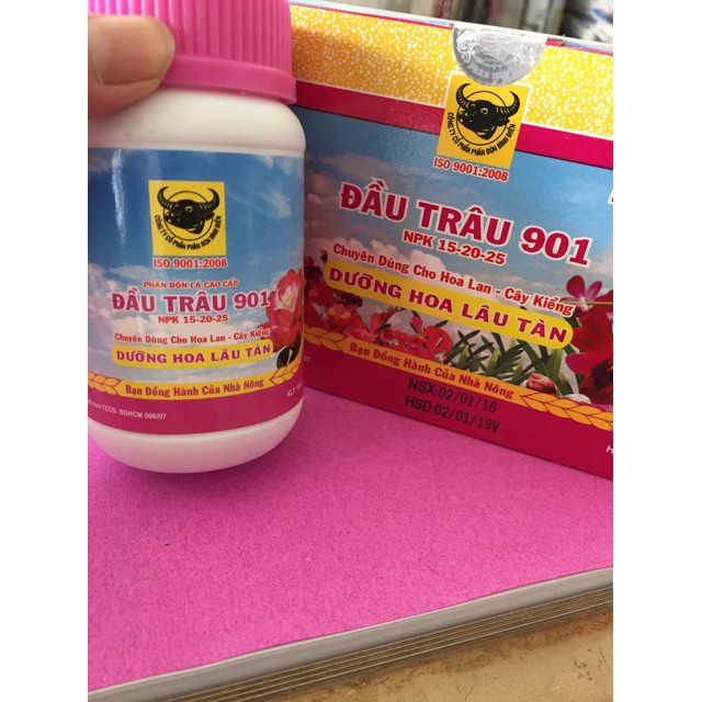 [SIEURE] Phân bón Đầu trâu cho lan -cây cảnh MK 901 hàng đẹp, phân phối chuyên nghiệp.
