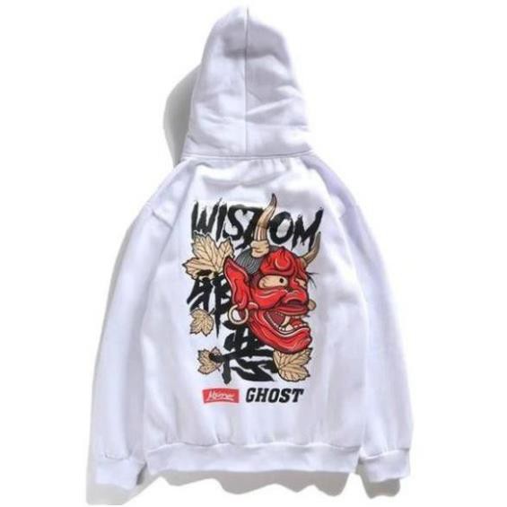 Áo hoodie msicrow mặt quỷ nỉ bông oversize freeship