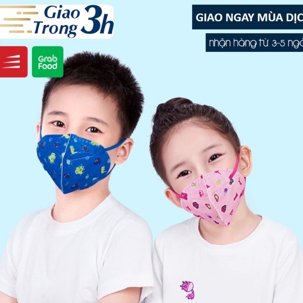 Khẩu trang em bé 3M, Khẩu trang em bé 5 lớp kháng khuẩn 3M