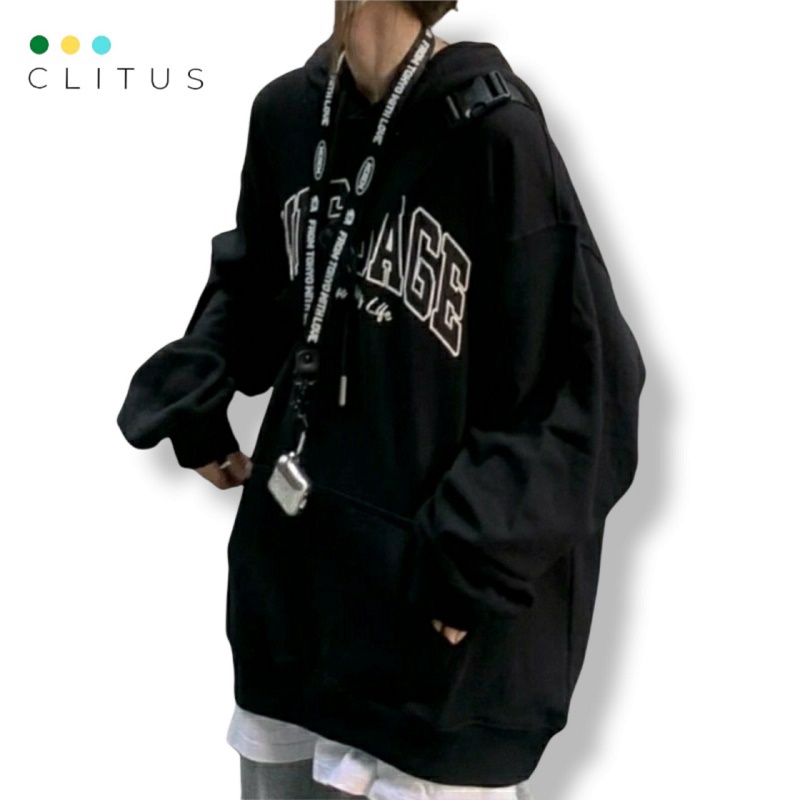 Áo HOODIE unisex Nón Rộng MESSA Chất Siêu Dày Đẹp - CLITUS FASHION