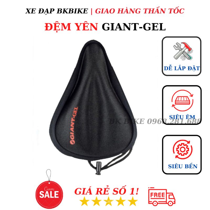 Đệm yên Xe Đạp GiantGel - Bao Êm, Bao Bền