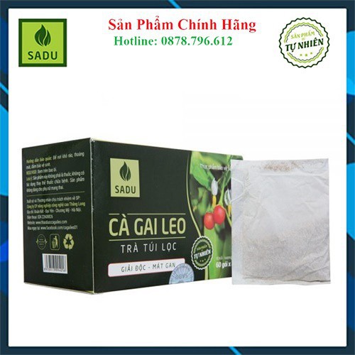 Cà Gai Leo Trà Túi Lọc 150Gr Sadu - [CHÍNH HÃNG] - Cách tốt nhất để bảo vệ gan | BigBuy360 - bigbuy360.vn