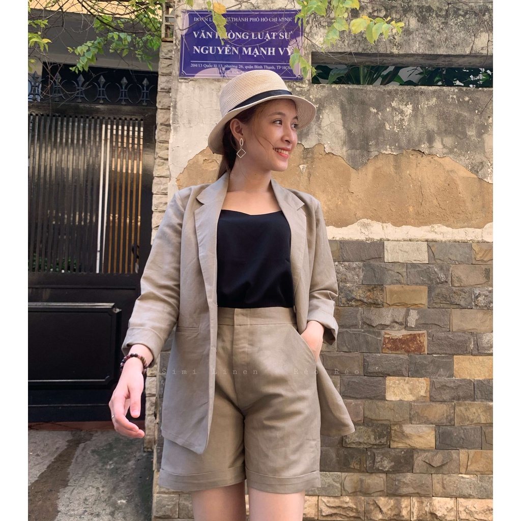 Blazer nữ- Linen tưng premium | BigBuy360 - bigbuy360.vn