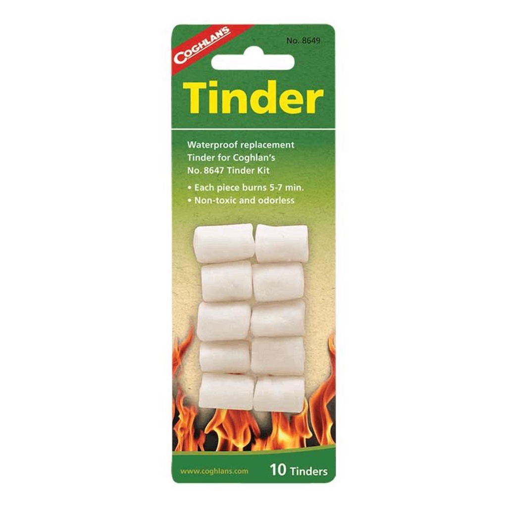 10 miếng mồi lửa chống nước Coghlans Tinder NO.8649