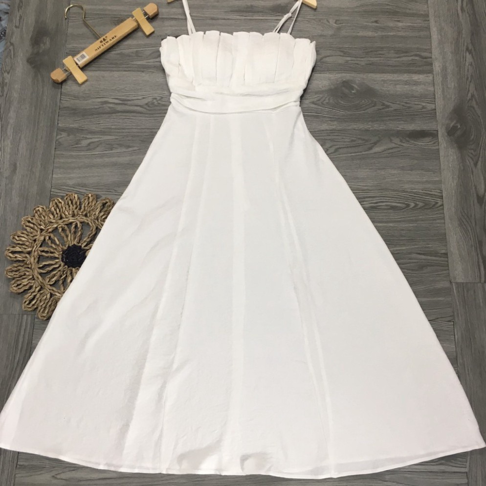 Váy maxi 2 dây xòe dài thiết kế cao cấp dự tiệc trẻ trung xinh xắn HN CLOTHING | BigBuy360 - bigbuy360.vn