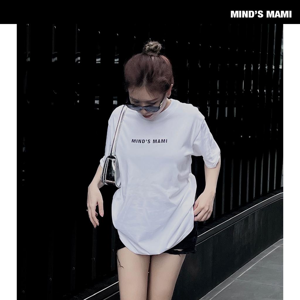 Áo Thun Art Light Vẽ Bằng Ánh Sáng Cotton 100% Trắng - MIND'S MAMI Local Brand