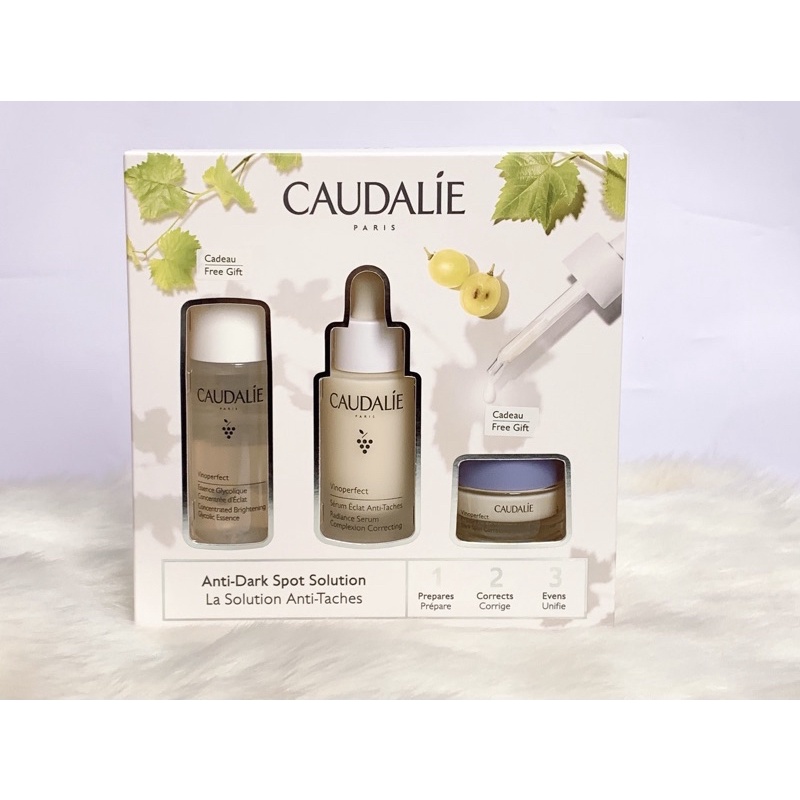 [Mã 99FMCG giảm 7% đơn 500K] Set serum Caudalie vinoperfect 3 món