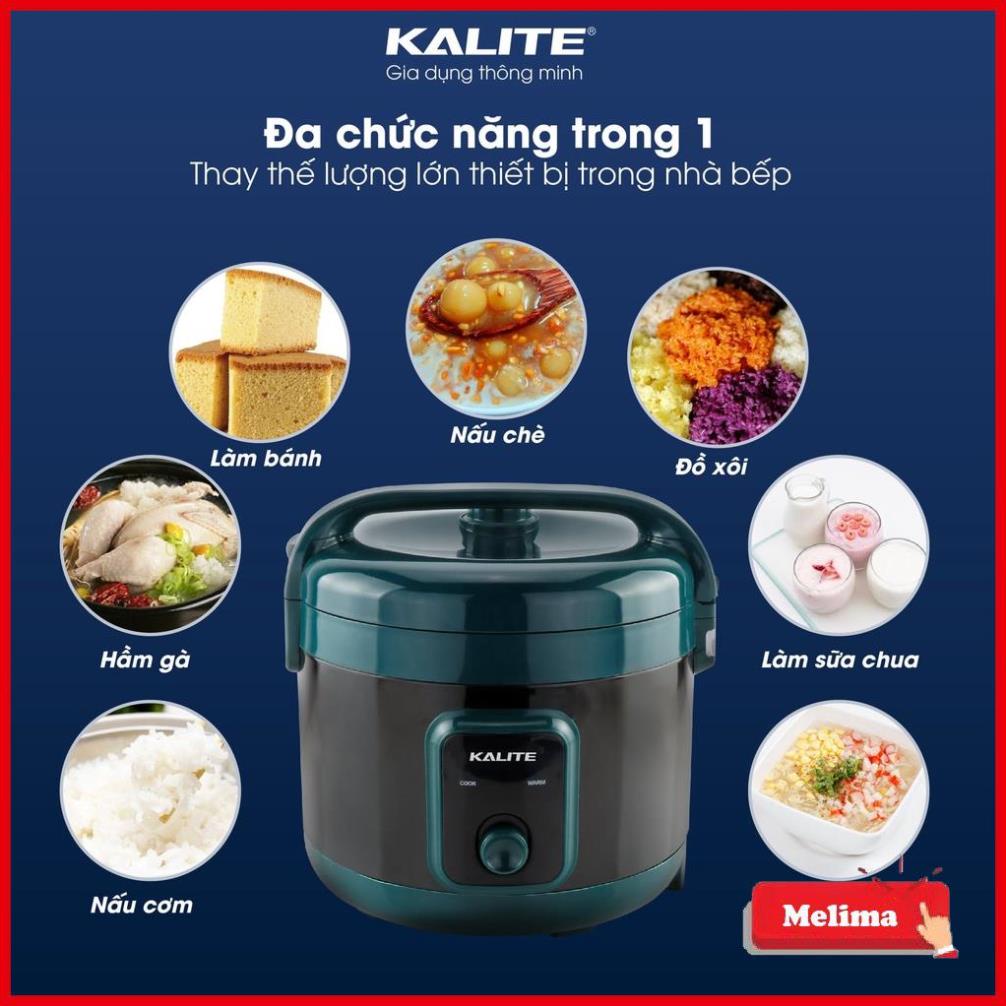 Nồi cơm điện Kalite KL 619, KL618  [Quai xách và Quai liền], Công suất 700W, Dung tích 1.8L, Bảo hành 12 tháng, Siêu bền