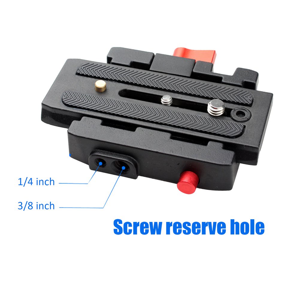 Quick Release Plate Assembly P200Clamp Adapter for Manfrotto Camera Tripod