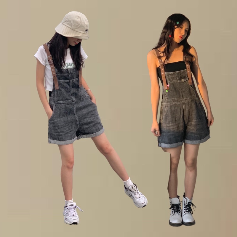 yếm jeans LOLLIE STUDIO YA116 YA115 dáng quần đùi