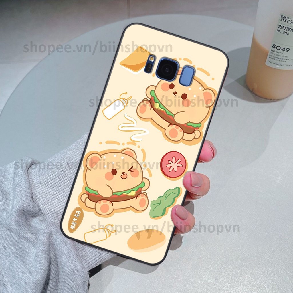 Ốp Samsung S8 / S8 Plus / S8+ in hình gấu chocolate kẹo ngọt siêu đẹp siêu xinh