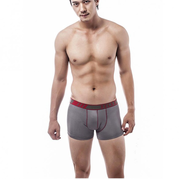 COMBO 3 Quần Lót Nam thun Lạnh RELAX RLTK025, quần sịp đùi nam boxer khử mùi, có giãn 4 chiều, thông khí