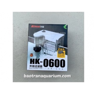 Lọc thác atman hk-0600 công suất 6w lưu lượng 720l/h dùng cho hồ 35-50cm