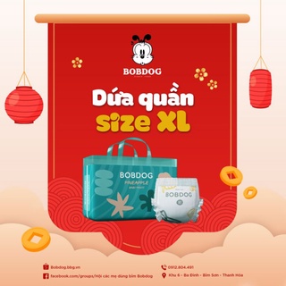 ⚡Combo 3 bịch⚡ Tã dứa quần Bobdog size L36/XL36/XXL34/XXXL32 miếng/bịch