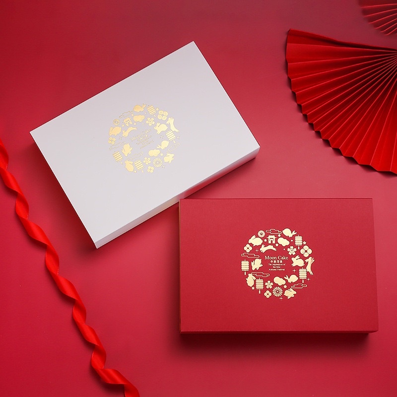 10 bộ bỏ túi hộp 6 bánh 75 gam mẫu Thỏ ngọc