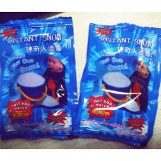 CÓ SẴN - RẺ VÔ ĐỊCH tuyết nhân tạo ( gói tuyết ánh bạc dùng làm cloud slime)i