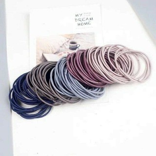 Set 100 chun buộc tóc Hàn quốc đủ màu