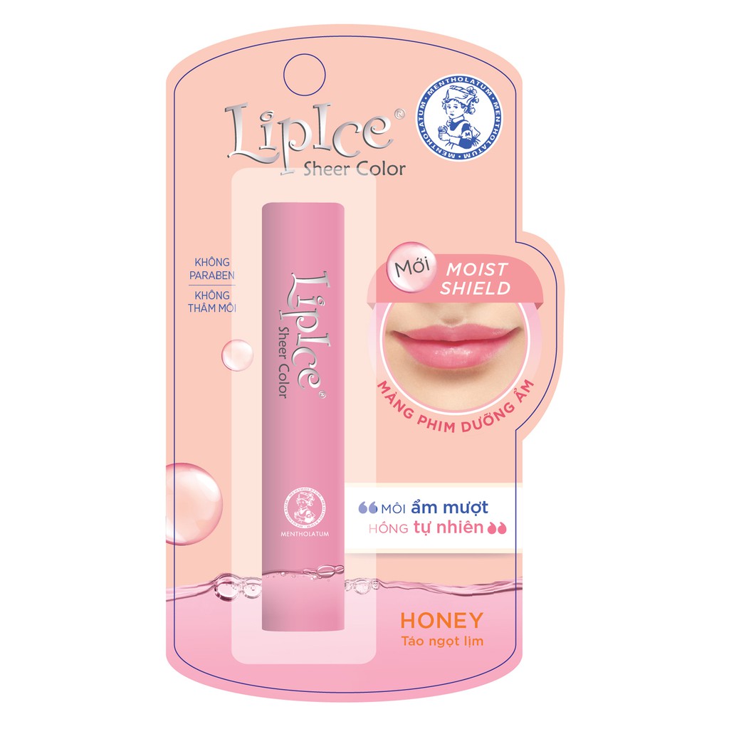 LipIce Son Dưỡng Có Màu Tự Nhiên Hương Trái Cây Sheer Color 2.4g