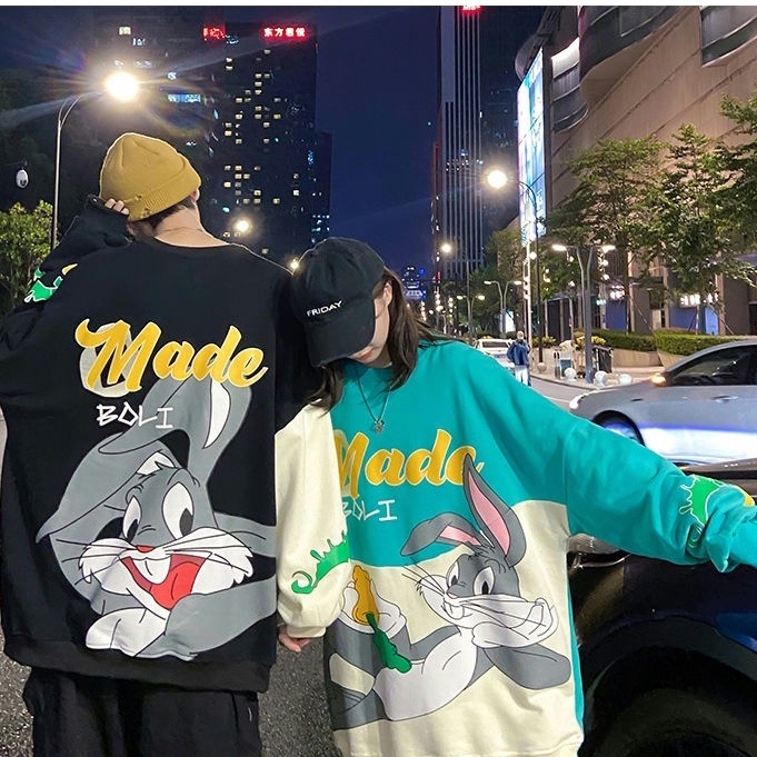 Áo khoác nam tay dài in hình hoạt hình thời trang trẻ trung