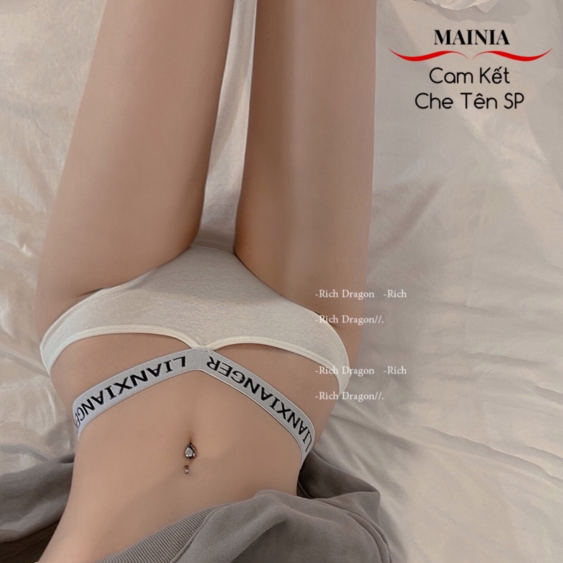 [Bao Đẹp] Quần Lót Nữ Sexy Gợi Cảm Cạp Chéo Chữ X Quần Chíp Nữ Thun Lạnh Dáng Thể Thao Cao Cấp Mainia Shop