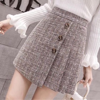 Chân váy dạ xước