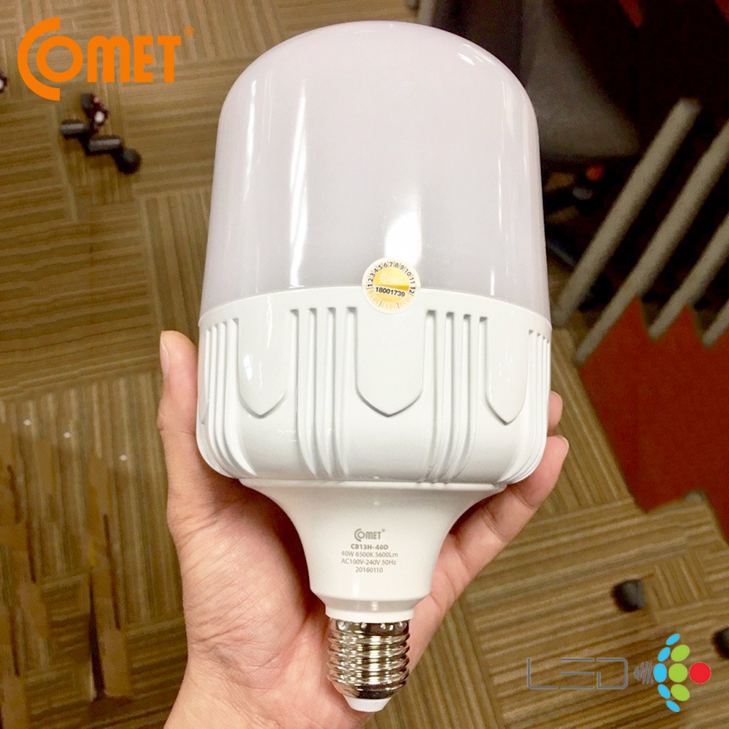 BÓNG LED BULB 40W COMET CB13H-40 (thân nhôm)