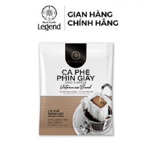 [Trung Nguyên] Cà Phê Rang Xay Phin Giấy –Trung Nguyên Legend Vietnameses Blend - Hộp(10túi)