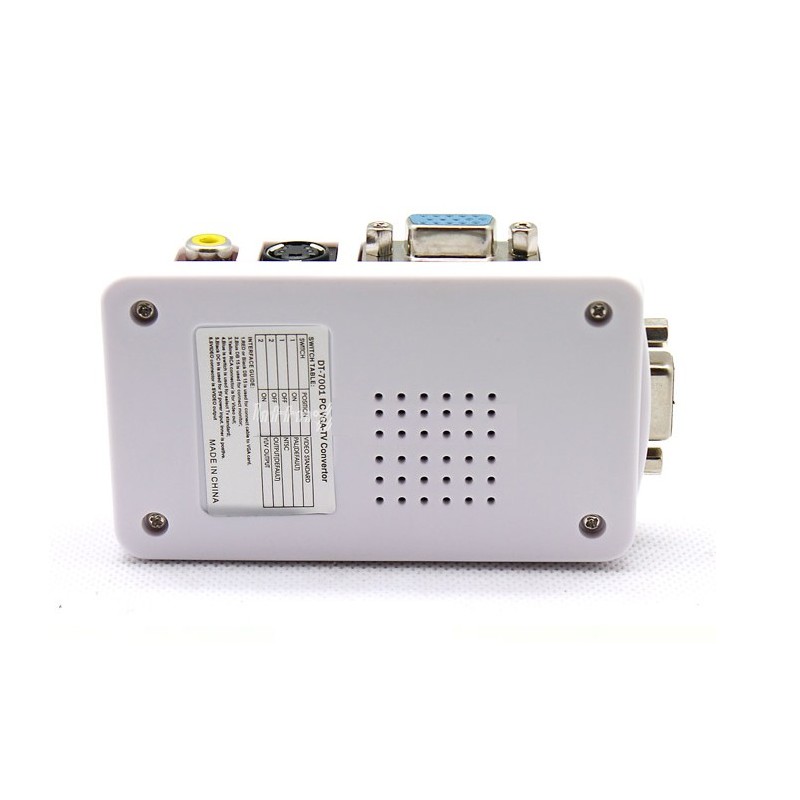 Bộ chuyển đổi VGA sang Svideo và AV Dtech DT-7001 | BigBuy360 - bigbuy360.vn