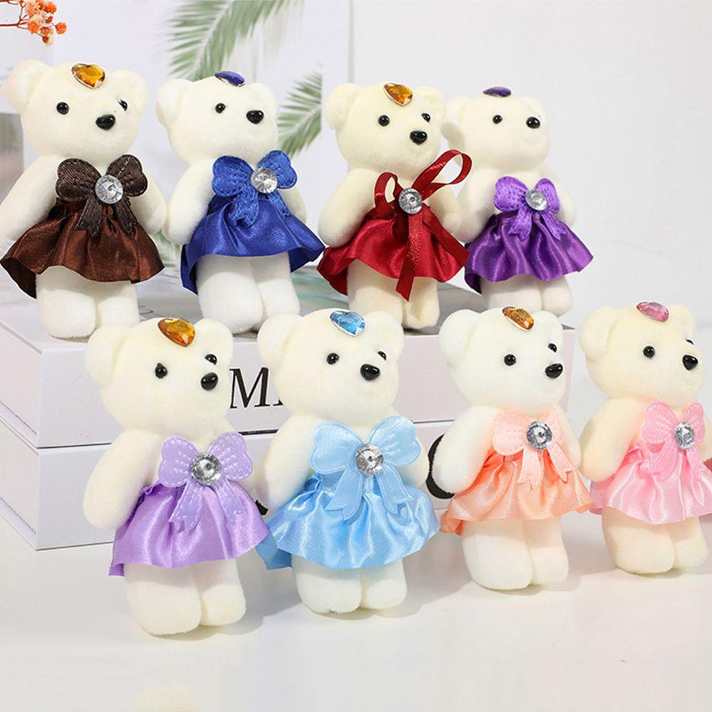 Gấu Teddy Nhồi Bông 12CM Xinh Xắn Dễ Thương