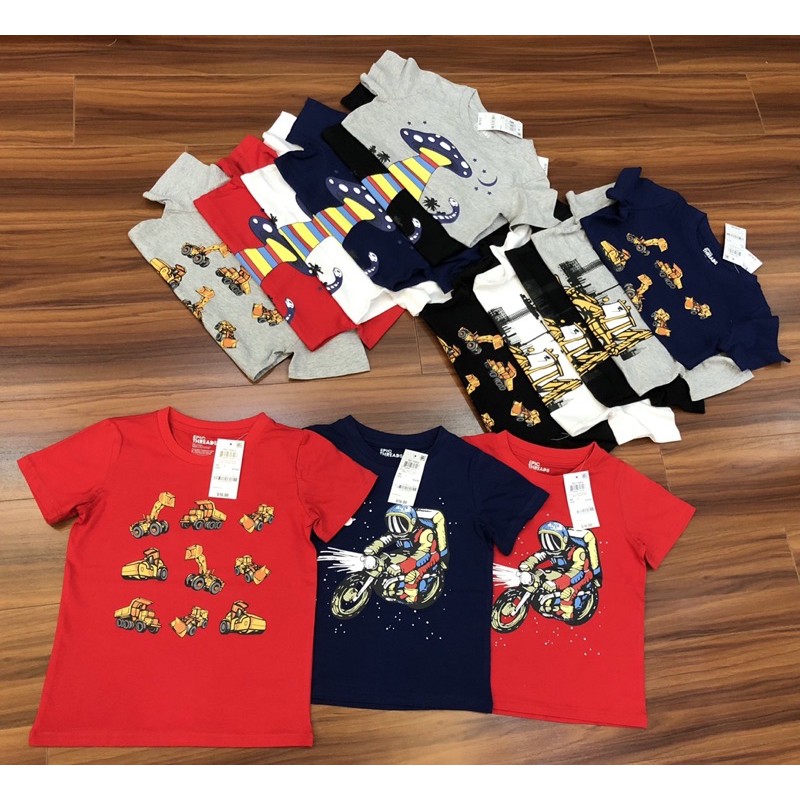 Set 3 áo cộc tay hãng Epic dư xịn cho bé trai