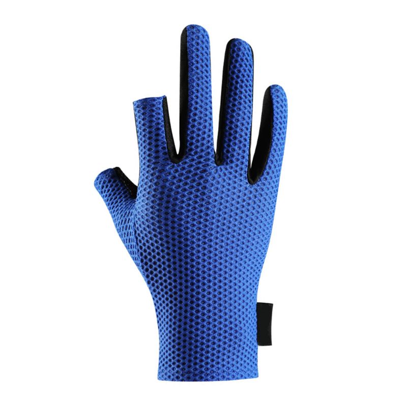 Găng Tay Chống Trượt 2 Ngón Bằng Lụa Lạnh Unisex