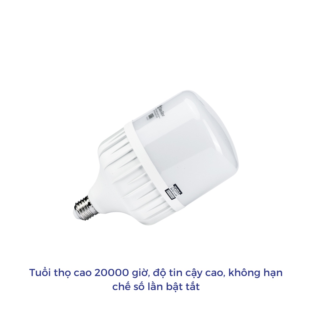 Bóng đèn led bulb trụ 12W Rạng Đông, siêu sáng tiết kiệm điện, Model LED TR60N2/12W